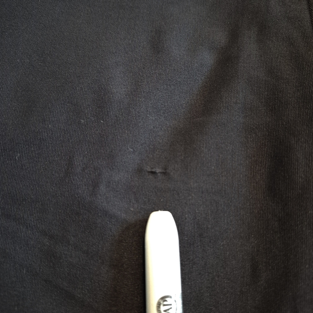 Fila women's Large wide leg pull on pants small defect on back of leg GUC - Picture 6 of 9